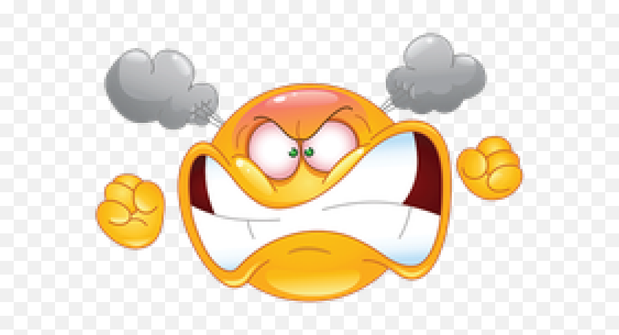Angry Emoji Clipart Transparent - Angry Smiley,Annoyed Emoji Png