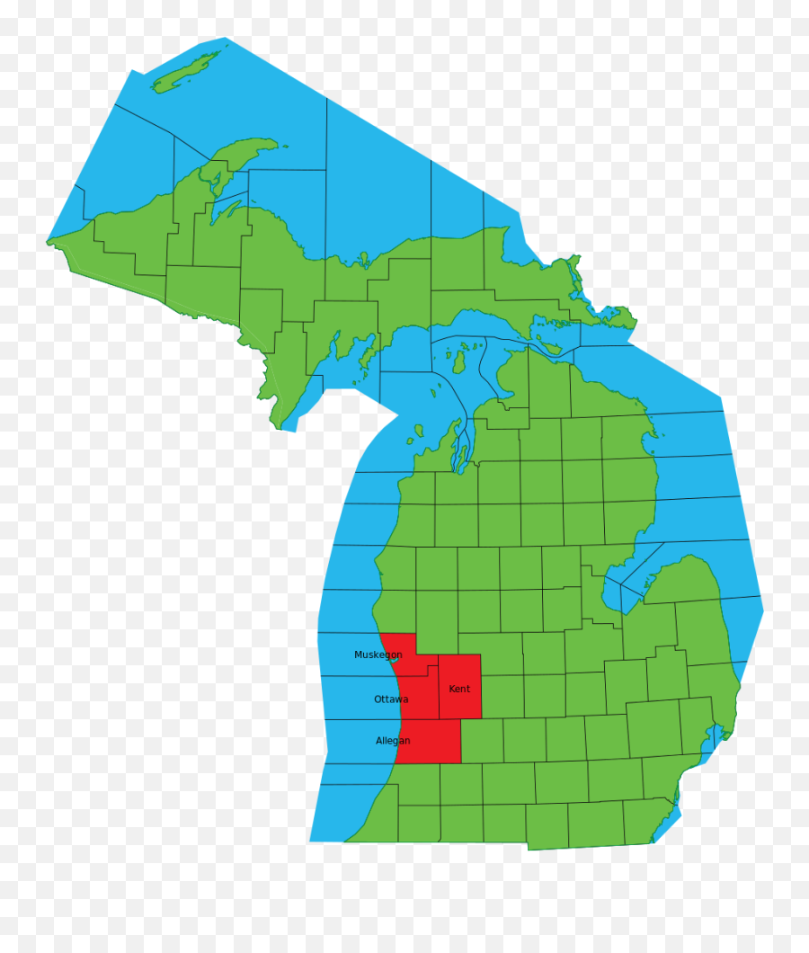 West Michigan - Western Michigan Map State Emoji,Hot Pepper Emoji