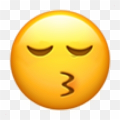 Kiss Closeeyes Eyesclosed Closed - Smiley Emoji