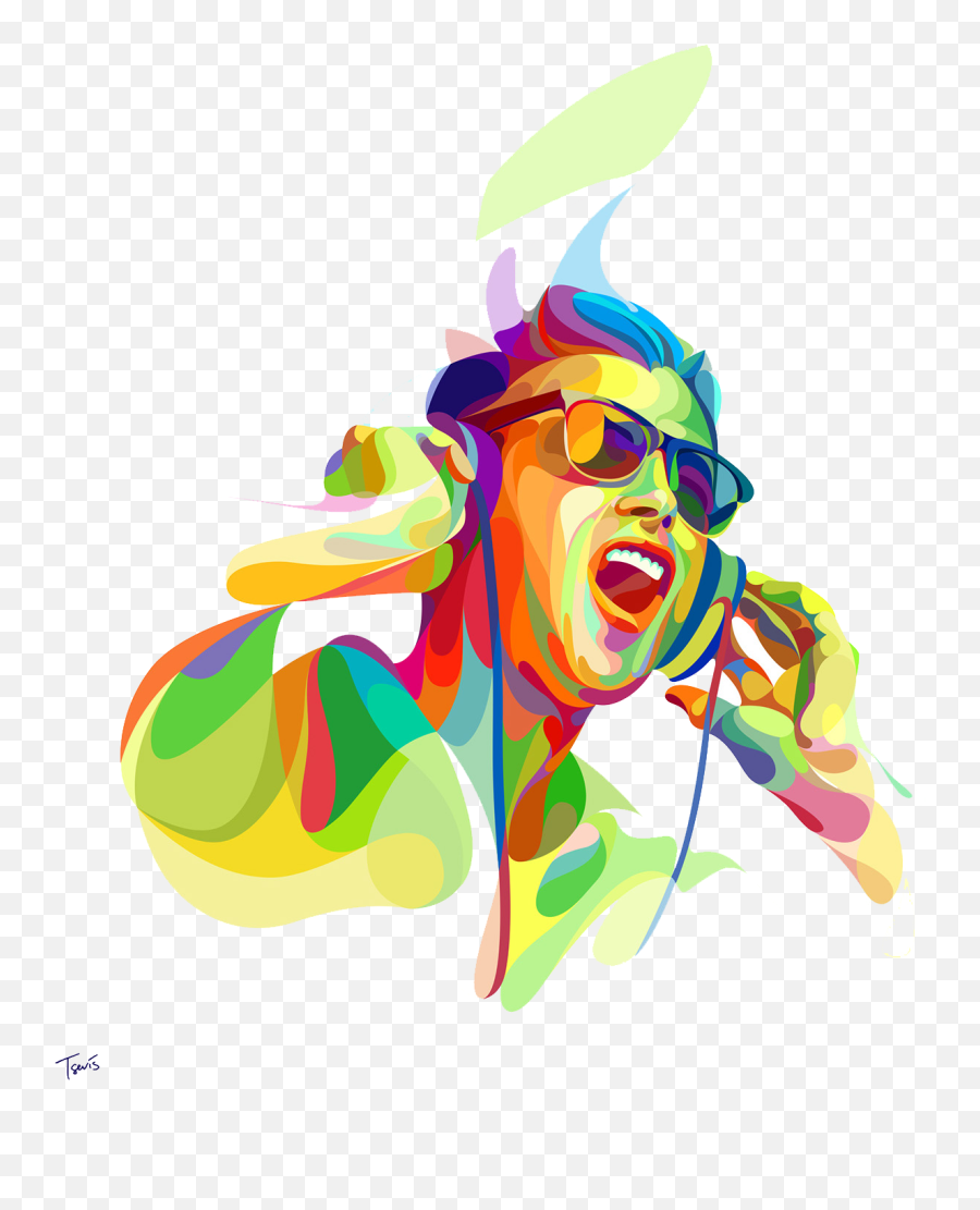 Man Listening Music With Headphone Hd - Transparent Background Music Png Emoji,Emoji Listening To Music
