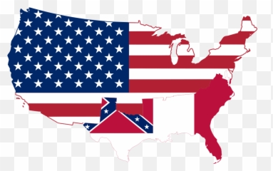 Flag - Map Of Confederate States Emoji
