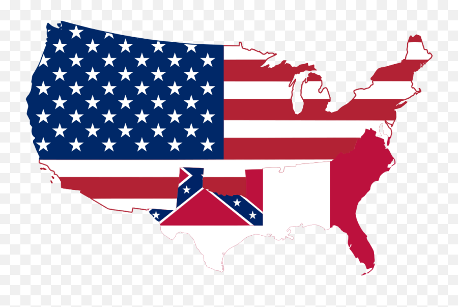Flag - Flag Map Of Confederate States Emoji,Confederate Flag Emoji