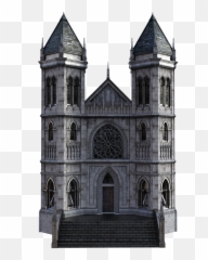 Draculas Castle Old Vintage - Cathedral Emoji