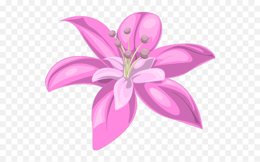 Emoji - Pink Flower Logo Png,Lily Flower Emoji