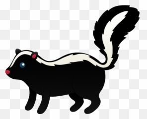 Skunk Vector Emoji Picture - Skunk Clipart,Skunk Emoji