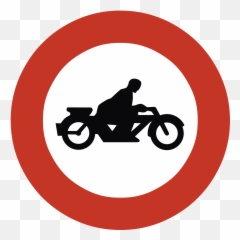 Motorcycles Forbidden Prohibited Sign - No Motorcycles Sign Emoji,Cigar Smoking Emoji