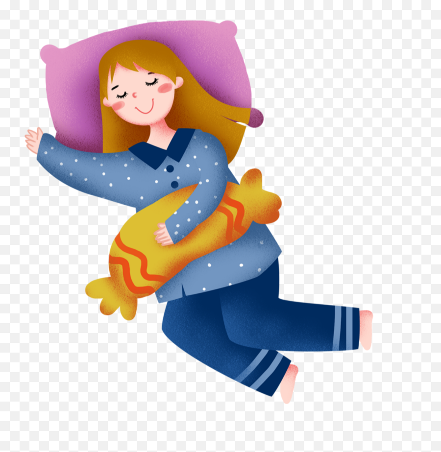 Ftestickers Cartoon Girl Asleep - Ice Skating Emoji,Asleep Emoji