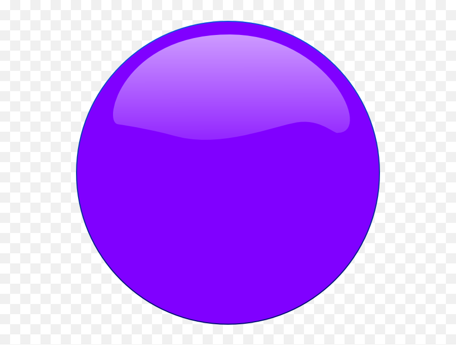 Purple Circle Clipart 2 - Purple Circle Clipart Emoji,Purple Circle Emoji