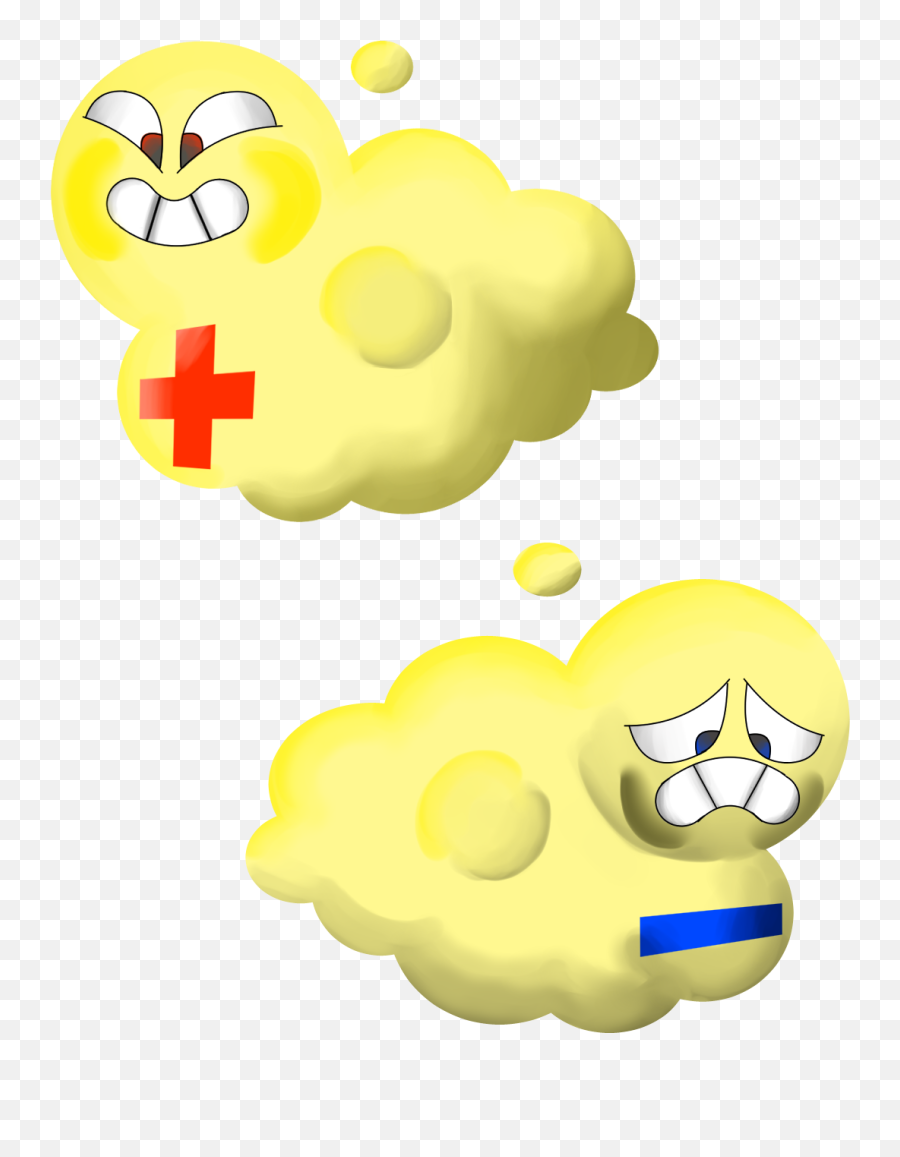 Thunder Cloud Tumblr Posts - Cartoon Emoji,Thunder Cloud Emoji