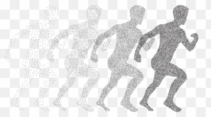 Boy Human Male Man Running - Particles Png Emoji