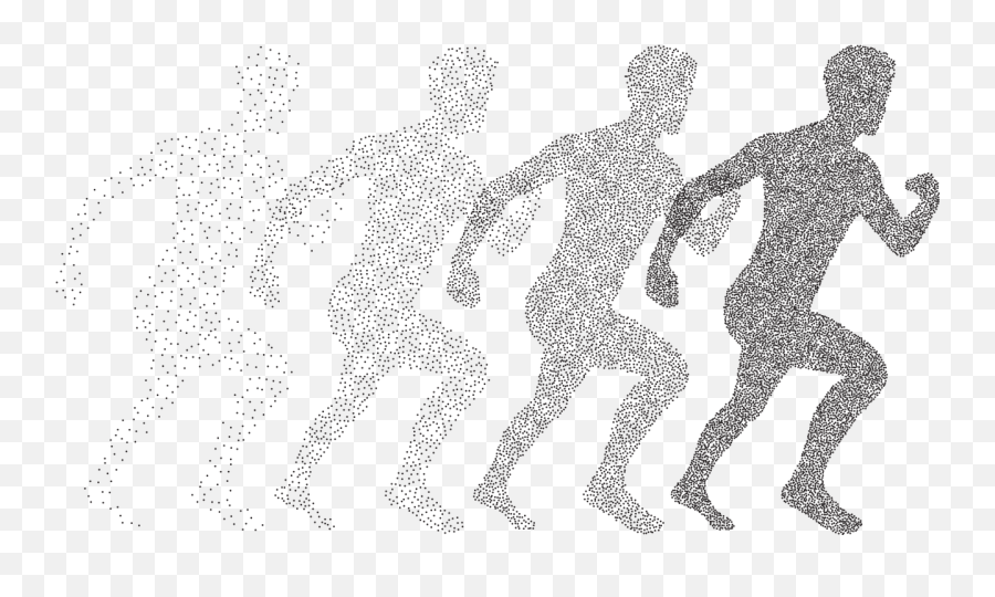 Boy Human Male Man Running - Particles Man Png Emoji,Emoji Bathroom Signs