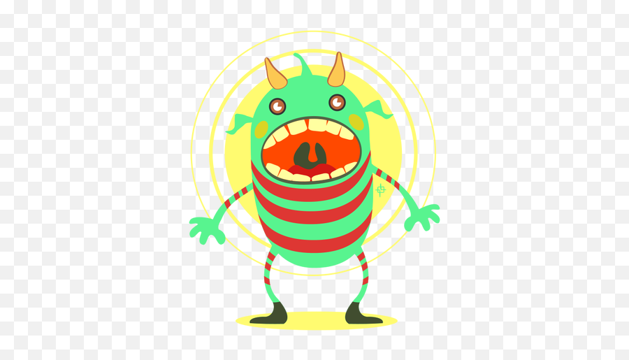 Monsterish Bug - Illustration Emoji,Funny Thanksgiving Emoticons
