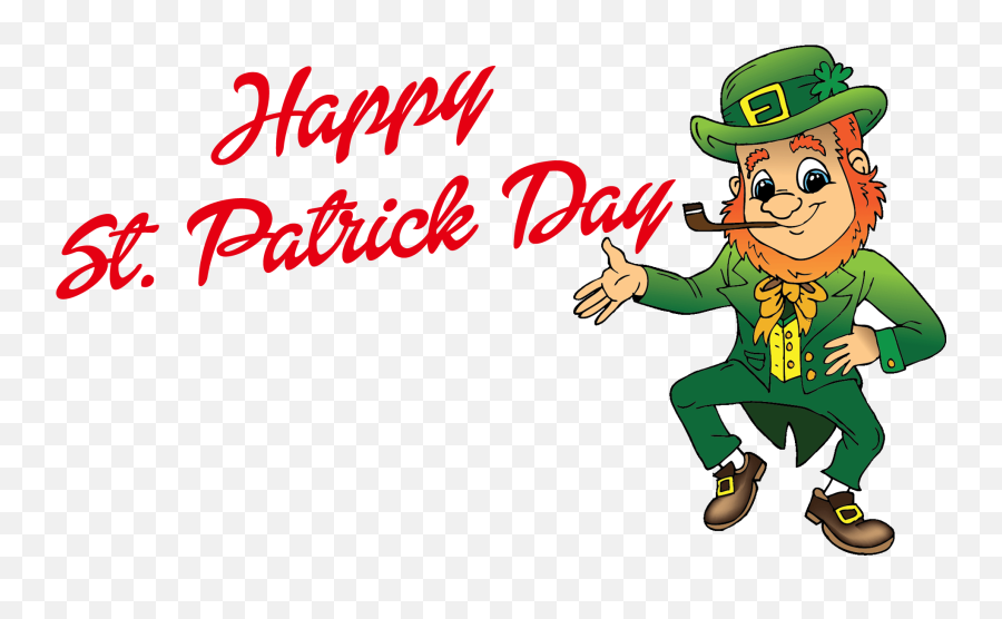 Happy St - Cartoon Saint Patricks Day Emoji,St Patrick's Day Emoji