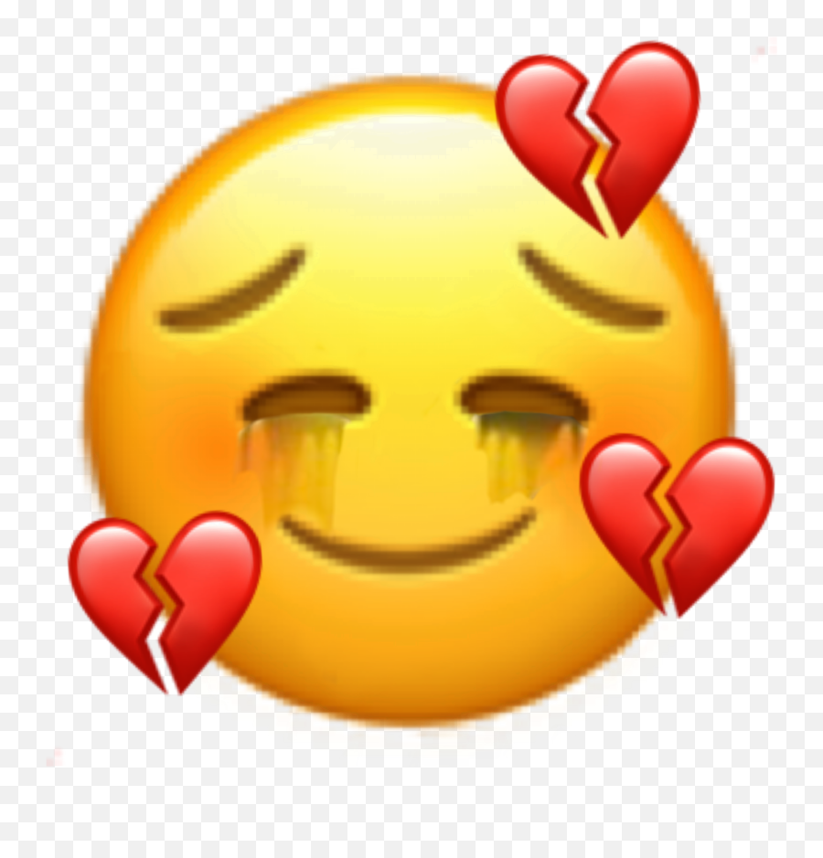 Sad Naklejka Breakheart Emoji,Girlfriend Emoji