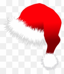 Santa Claus Hat Christmas Clip art - Transparent Cartoon Emoji