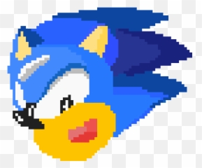 Pixilart - Relaxed Toei Sonic by Soniku Smiley Emoji