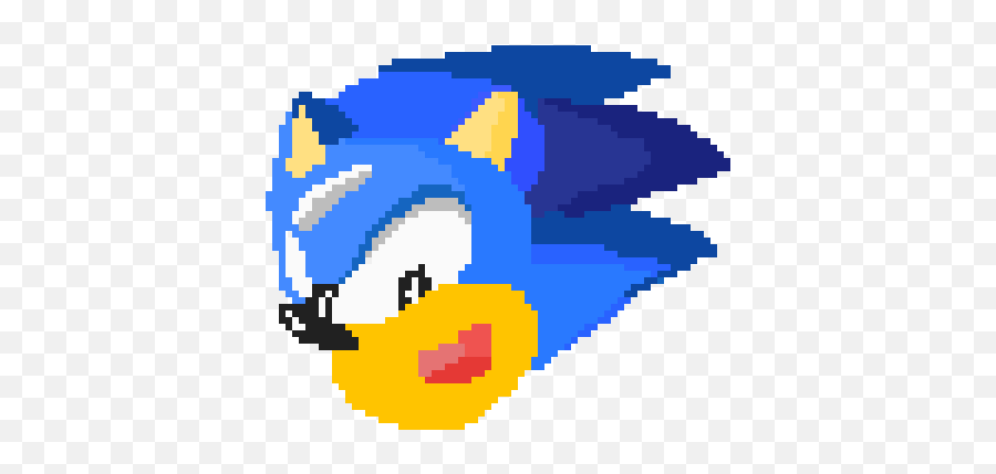 Pixilart - Relaxed Toei Sonic By Soniku Smiley Emoji,Relaxed Emoticon