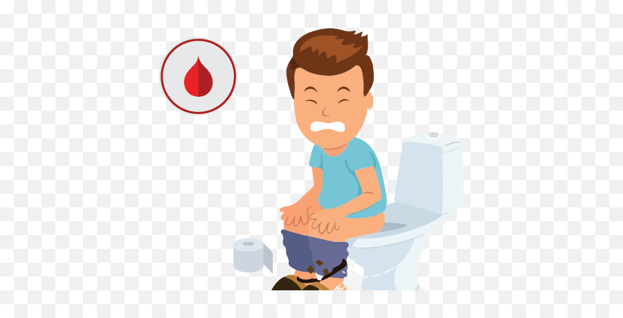 Bleeding Piles - Diarrhea Cartoon Clipart Full Size Diarrhea Png Emoji,Bleeding Emoji