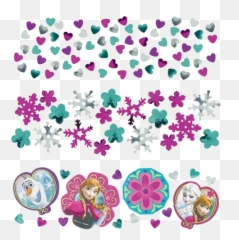 Frozen Confetti Auckland Just Party Supplies NZ - Emoji