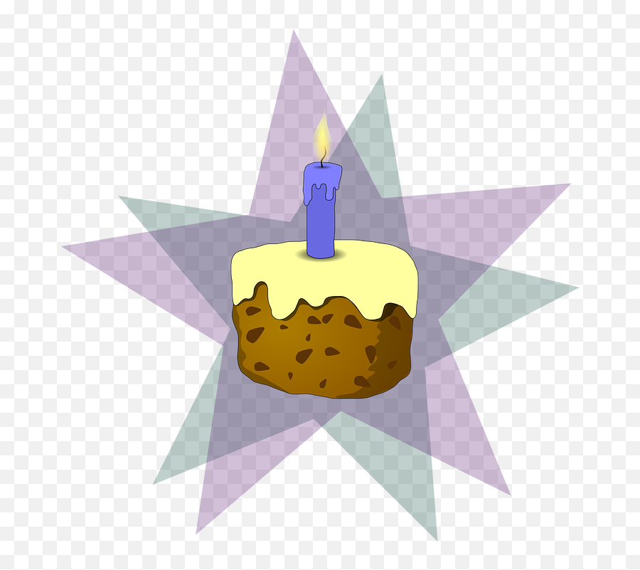 Birthday Cake Candle - Cake With Candle Emoji,Facebook Cake Emoji