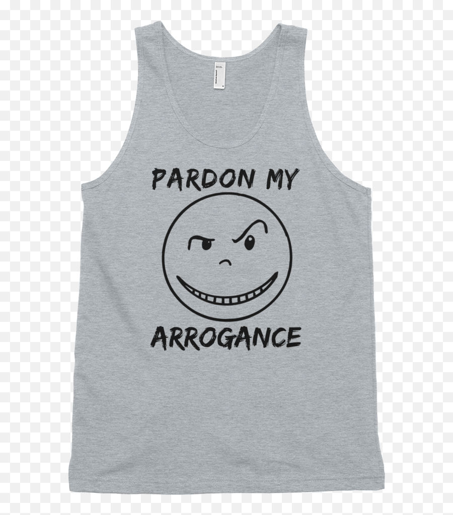 Pardon My Arrogance U2013 Pardonmyarrogance - Sleeveless Emoji,Arrogant Emoticon