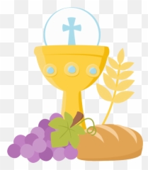 Comunion Primeracomunion Wine Catholic - Clip Art Communion Emoji