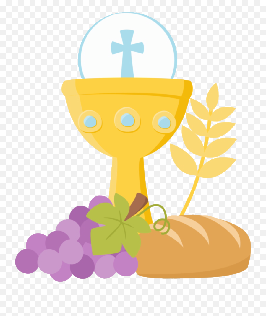 Comunion Primeracomunion Wine Catholic - Clip Art Communion Emoji,Catholic Emoji