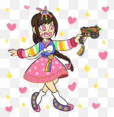 Top Ow D Va Stickers For Android Ios - Overwatch Dva Gif Transparent Emoji,Dva Emoji