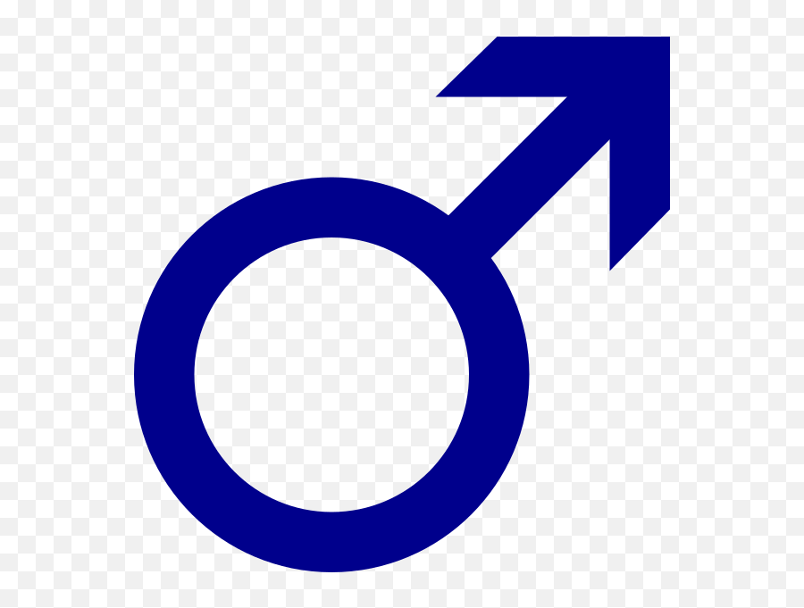Blue Mars Symbol - Transparent Mars Symbol Emoji,Gender Symbol Emoji