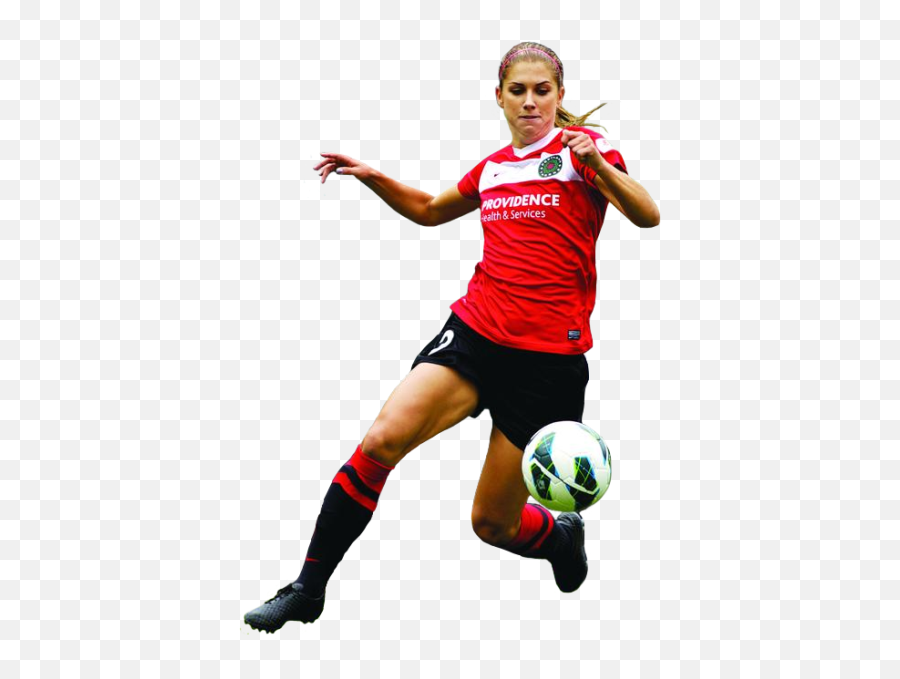 Alexmorgan Alex Morgan Soccer Player - Woman Playing Soccer Png Emoji,Soccer Player Emoji