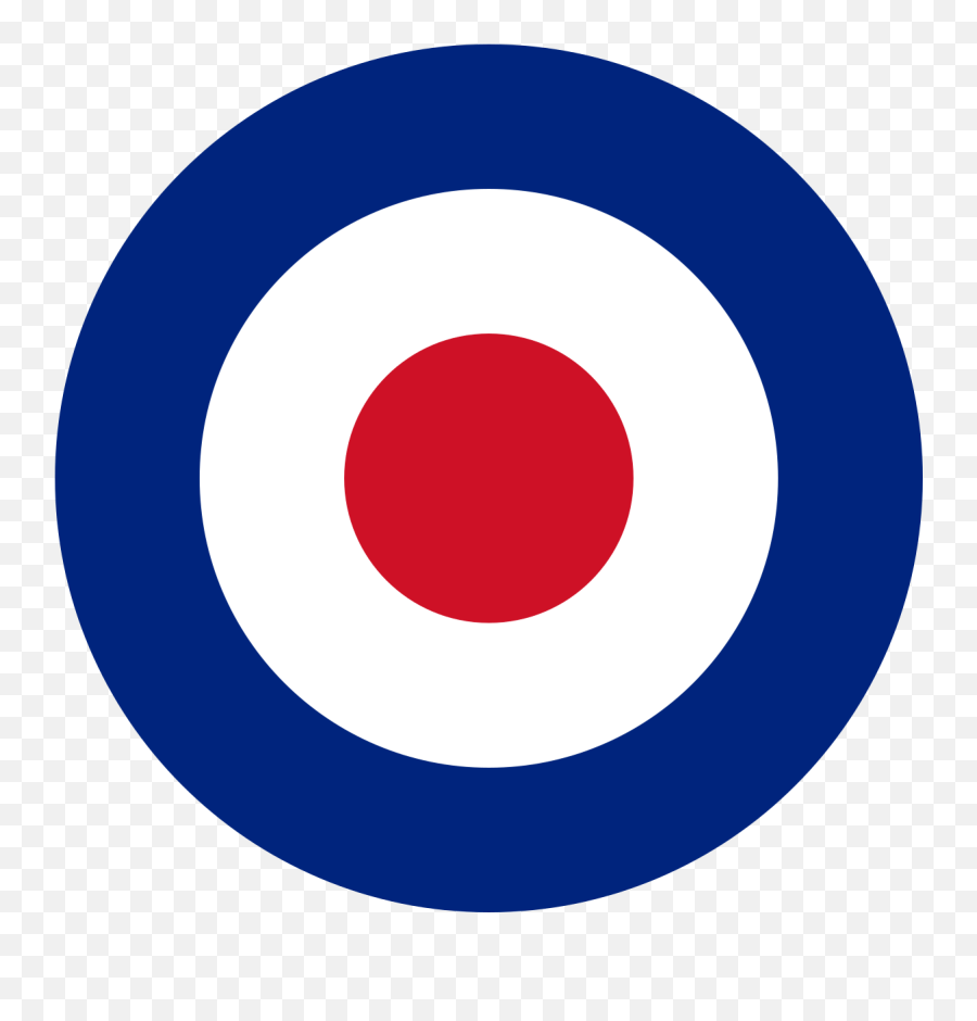Royal Air Force Roundels - Blue White And Red Circle Logo Emoji,Scottish Flag Emoji