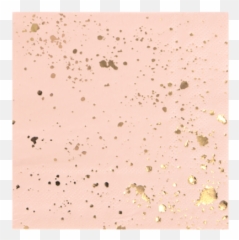 Pirate Parrot Napkins - Gold And Pink Splash Emoji