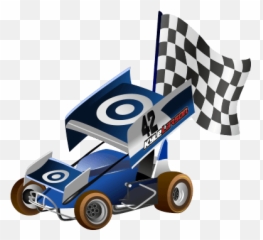 Sprint Car Emoji Transparent Png Image - Racing