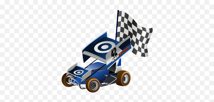 Sprint Car Emoji Transparent Png Image - Sprint Car Racing,Blue Car Emoji
