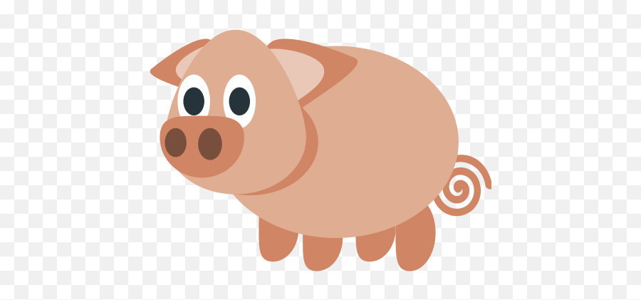 Emojione1 1f416 - Domestic Pig Emoji,Flying Pig Emoji