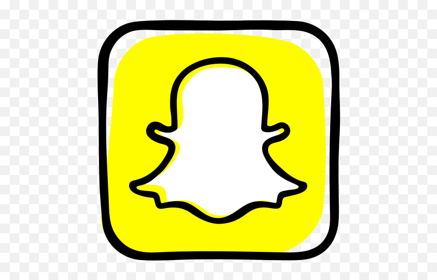 Snapchat Sticker Transparent Png - Social Media Logos Snapchat Emoji,Snapchat Emoji Ghost