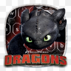 Dragon Toothless Keyboard Theme - Black Cat Emoji,Dragon Emoji Keyboard