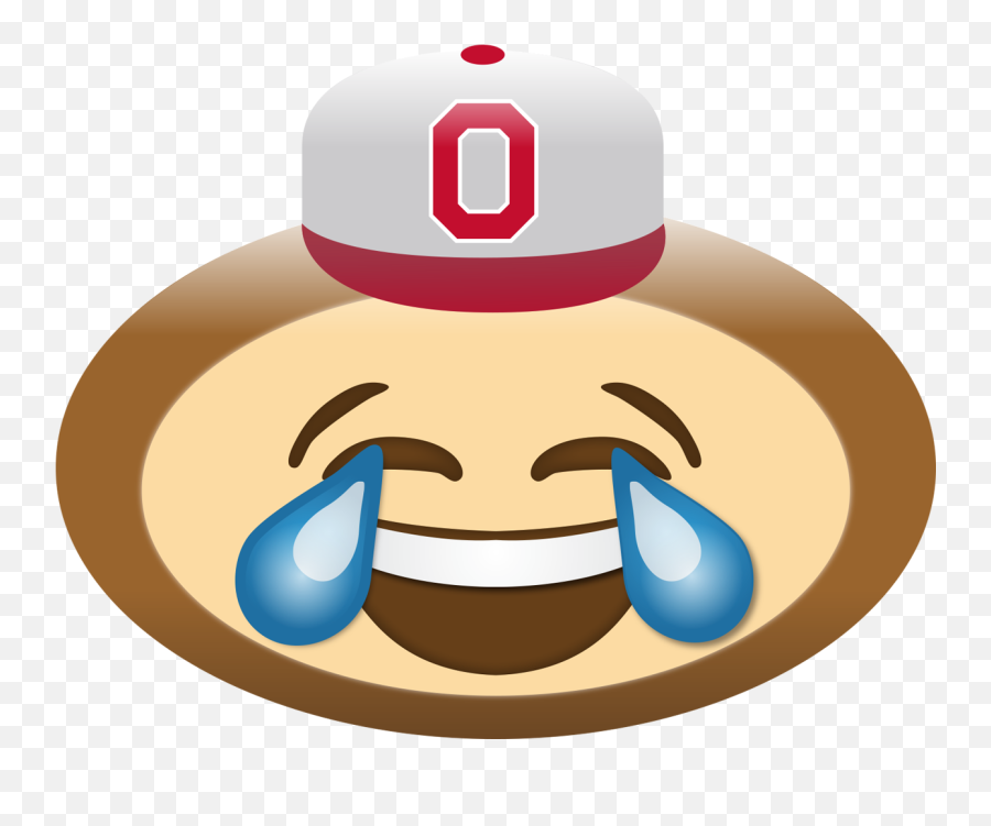 Brutus Emoji - Ohio State Emoji,Cheerleader Emoji