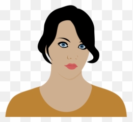 Free Serious Cliparts Download Art - Female Face Emoji