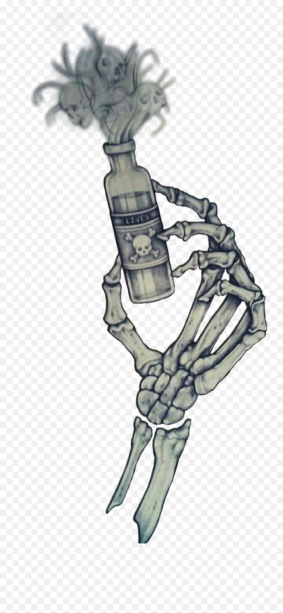 To Drink Or Not To Drink Bottle Potion Lives Skull Cros - Illustration Emoji,Skull Crossbones Emoji