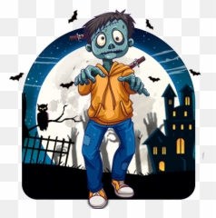Horror Zombie Moon Night Theme u2013 Google Play - Cartoon Emoji