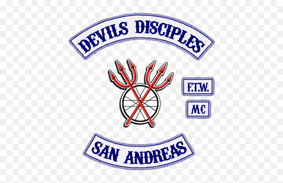 Devils Diciples Mc Patch - Gfx Requests U0026 Tutorials Gtaforums Devil Disciples Mc Patch Emoji,Kd Emoji