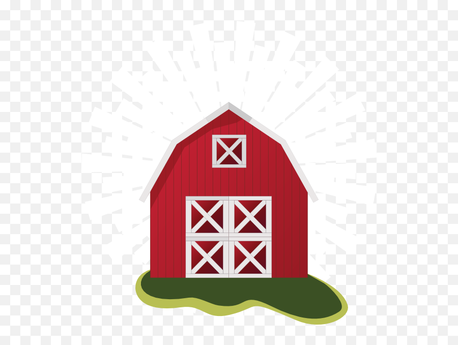 Farm Barn Clip Art Clipart Clipartcow - Red Barn Clip Art Emoji,Barn Emoji