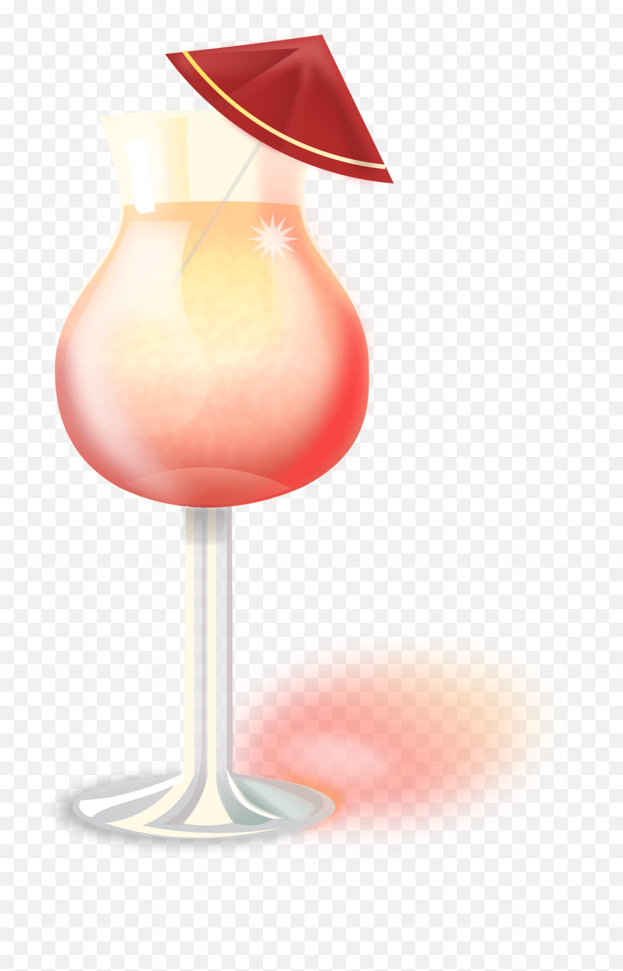 Clipart - Martini Emoji,Martini Glass And Party Emoji