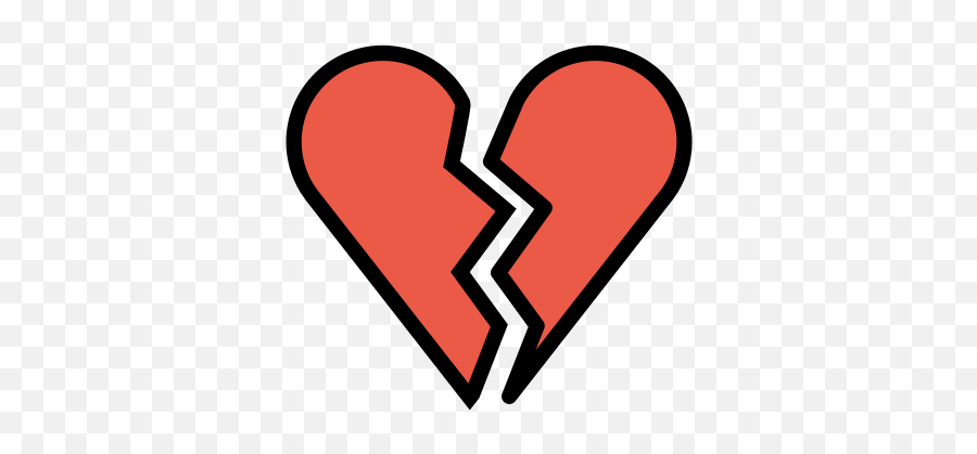 Broken Heart Emoji - Svg,Emoji For Broken Heart