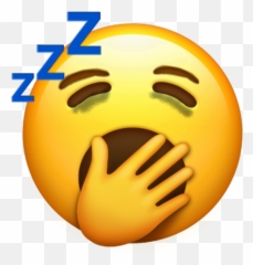 emoji sleep sleeping sleepy Sticker by - Emoji Che Sbadiglia Iphone
