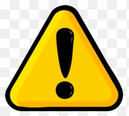 Top Warning Signs Stickers For Android - Attention Png Emoji
