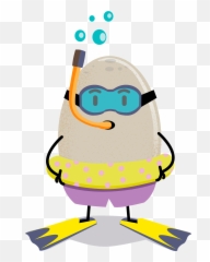 Egg diver clipart Free download transparent PNG Creazilla - Happy Emoji