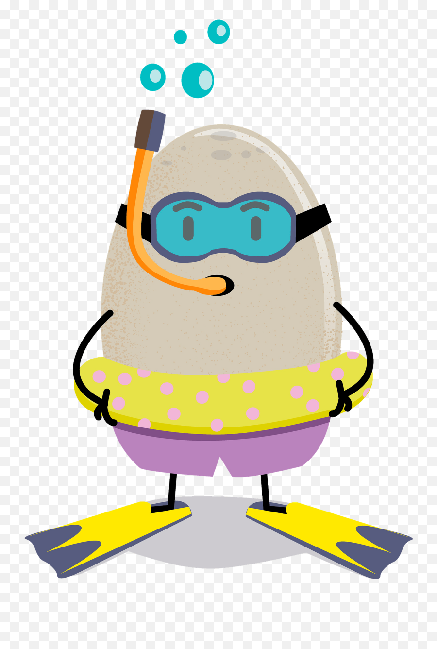 Egg Diver Clipart Free Download Transparent Png Creazilla - Happy Emoji,Scuba Emoji