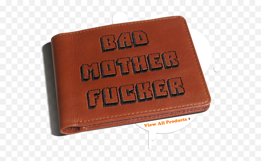 Bmfwalletscom - Get Your Bad Mother Fucker Wallet The Wallet Bad Mother Pulp Fiction Quote Emoji,Emoji Wallet